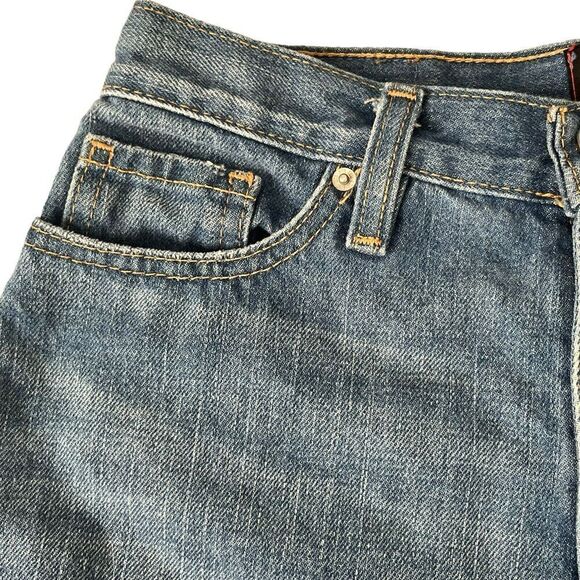 BDG Urban Outfitters Size 26 Denim High Rise Mom Shorts Rolled Cuff 100% Cotton - Picture 2 of 10